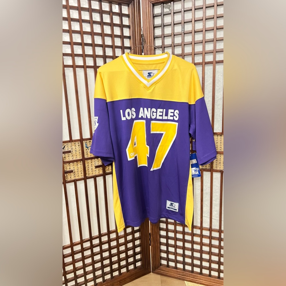 STARTER Purple and Yellow Sports Jersey